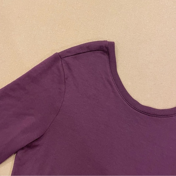 Splits59 Deux Crop Pullover Plum Color Size Medium - Picture 3 of 10
